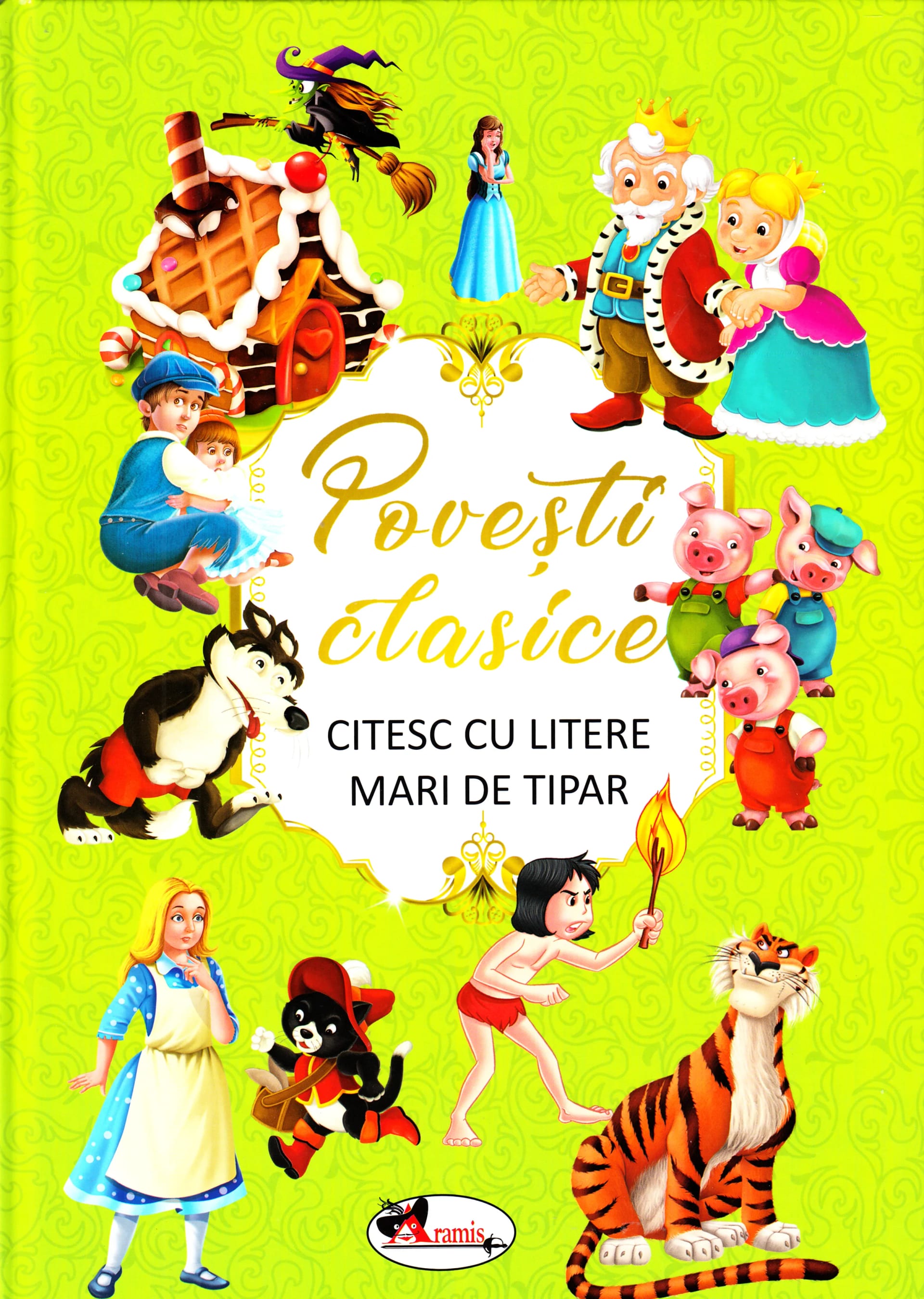 Povești clasice. Citesc cu litere mari de tipar